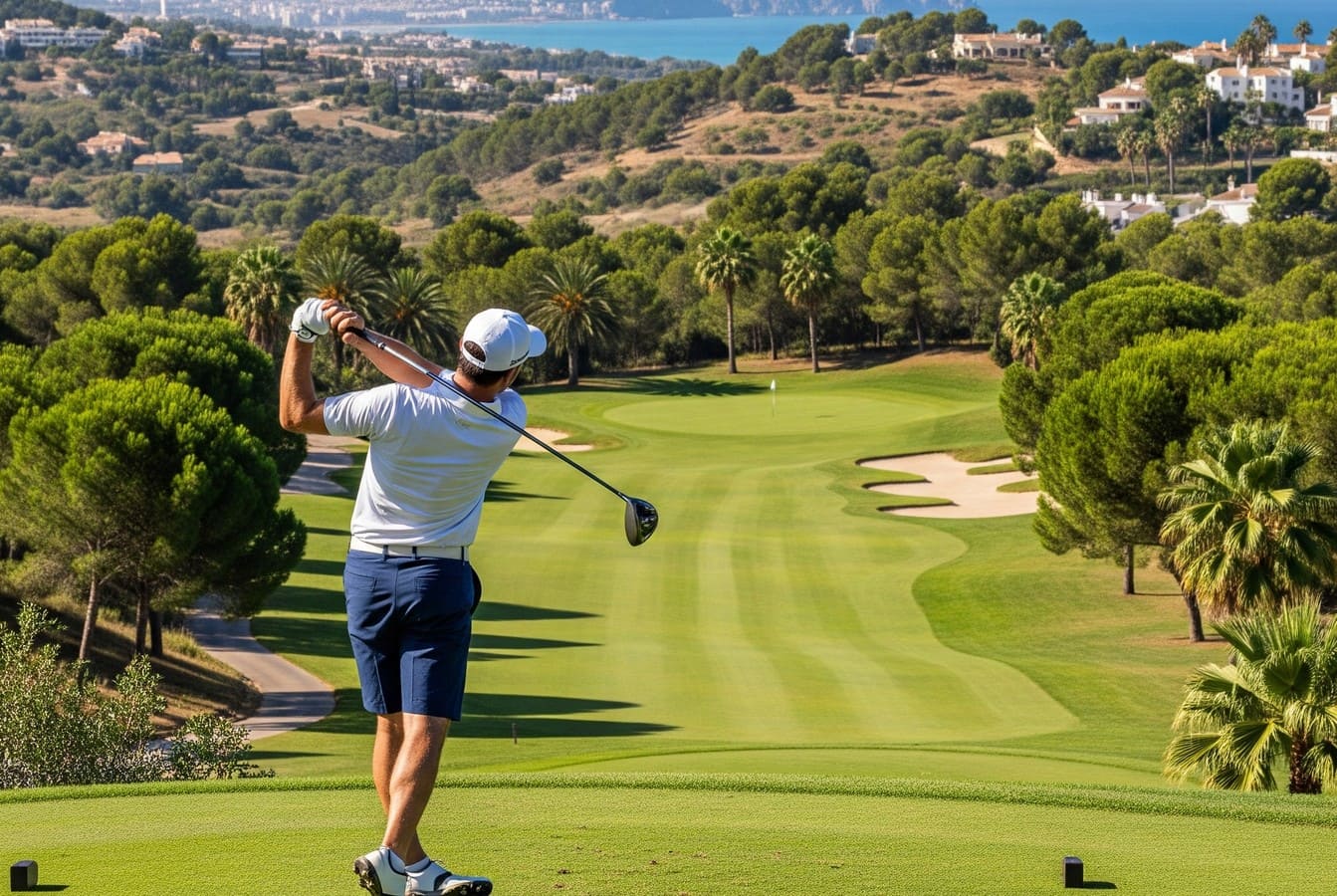 This golf bordered by olive trees, palm trees and pines hides a course as beautiful as it is strategic – Golf & Fairway