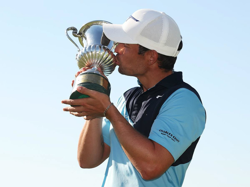 Victory and second French place on the DP World Tour!