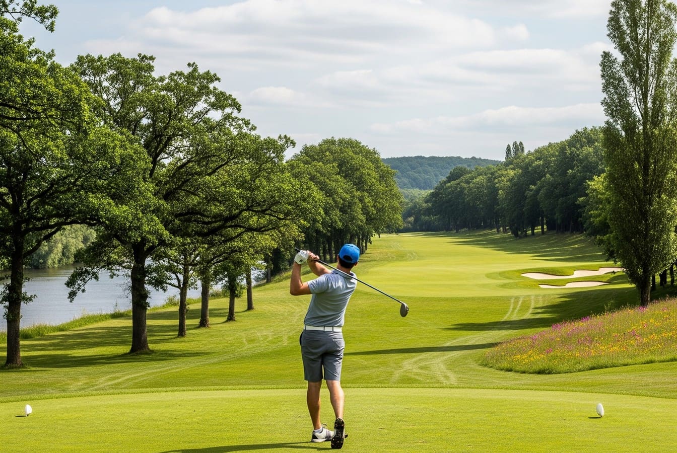 This route mixes bucolic panorama, soothing streams and greens defended by deep bunkers – Golf & Fairway