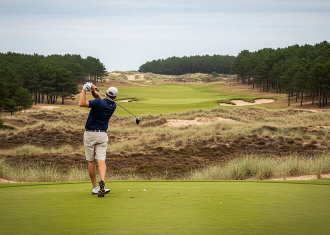 This golf merges soothing shadow of the undergrowth, brilliant light of the dunes and infinite sea horizon – Golf & Fairway