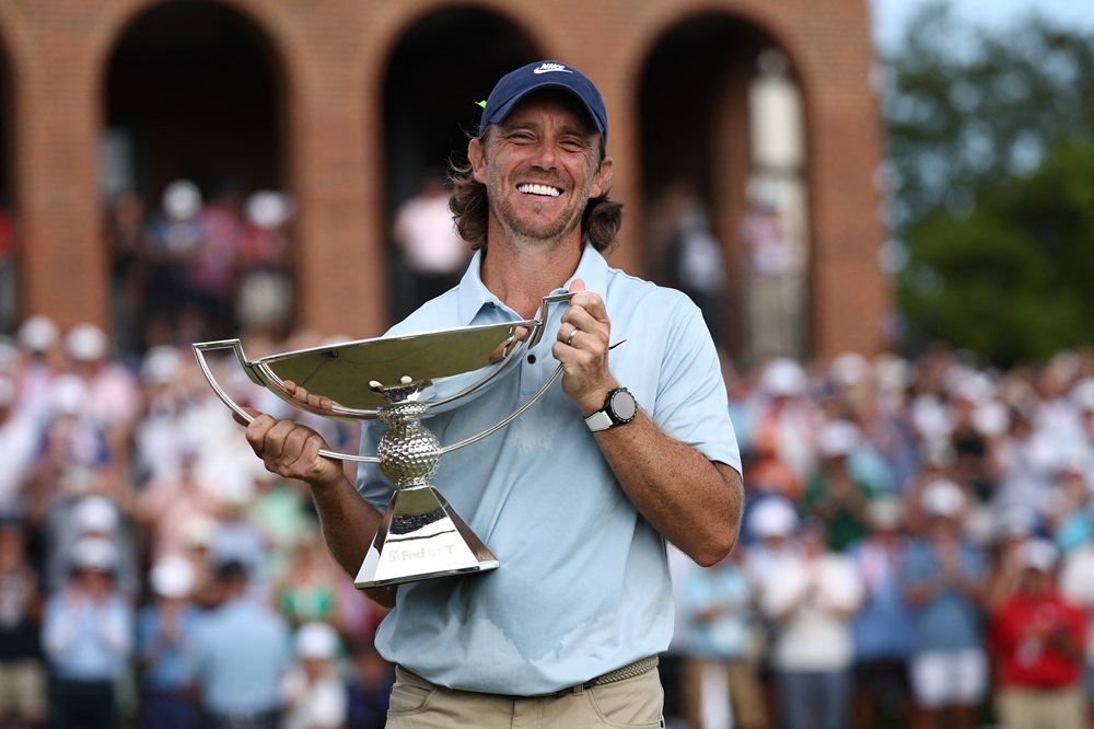 Victorious on the PGA Tour, he won the Fedex Cup!