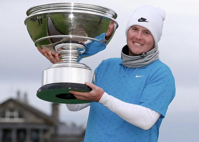 Robert Macintyre won at home in front of Tyrrell Hatton