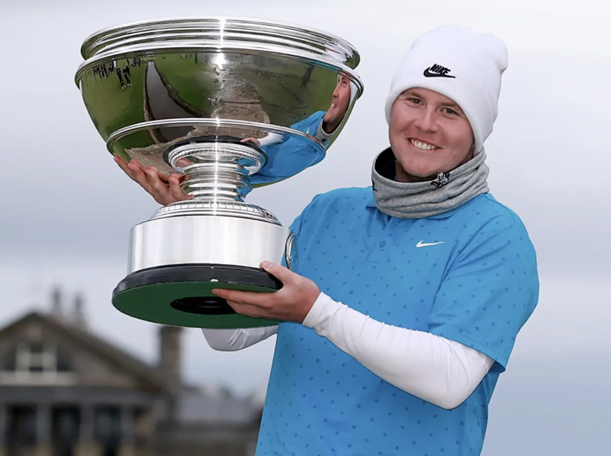Robert Macintyre won at home in front of Tyrrell Hatton