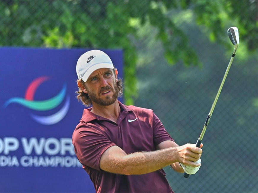 Tommy Fleetwood wins in India. A French woman 3rd on the LPGA