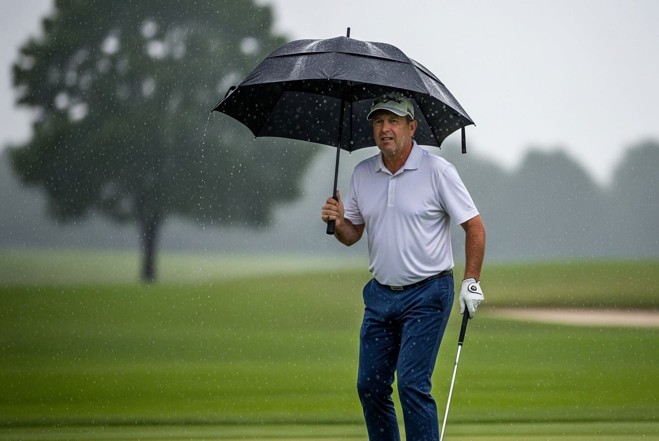 8 clever reflexes to adopt in the rain to save your scoring in golf – Golf & Fairway