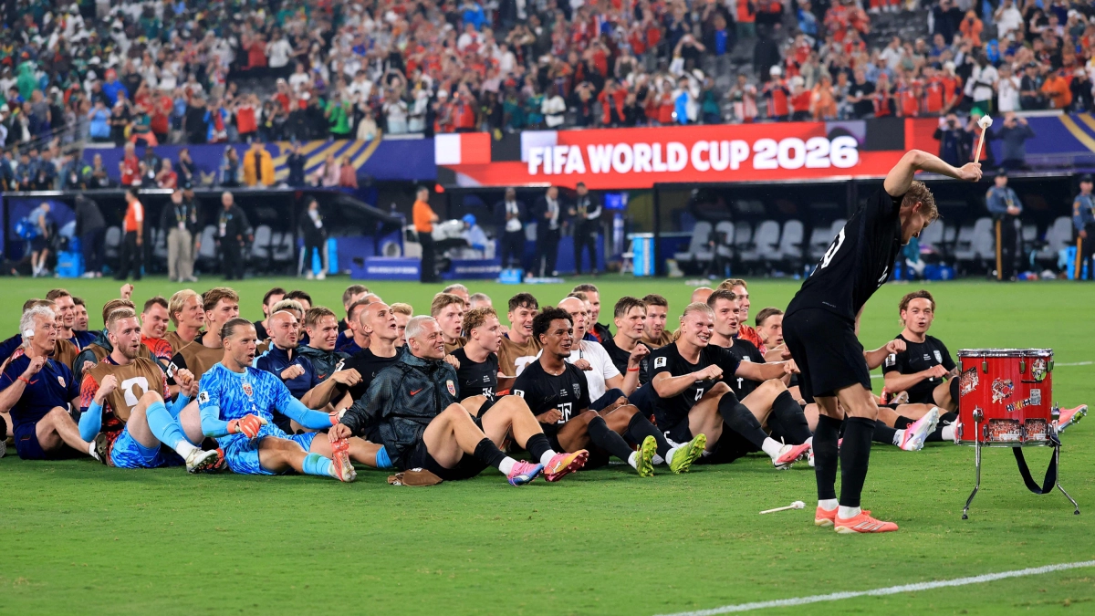The Norwegian team conquers the planet with its viral celebration at the 2026 World Cup: Viking rowing becomes fashionable